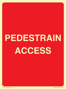 PEDESTRAIN ACCESS